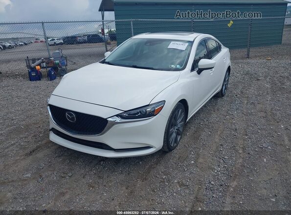 JM1GL1VM3M1603340 2021 MAZDA 6 White Przód lewy