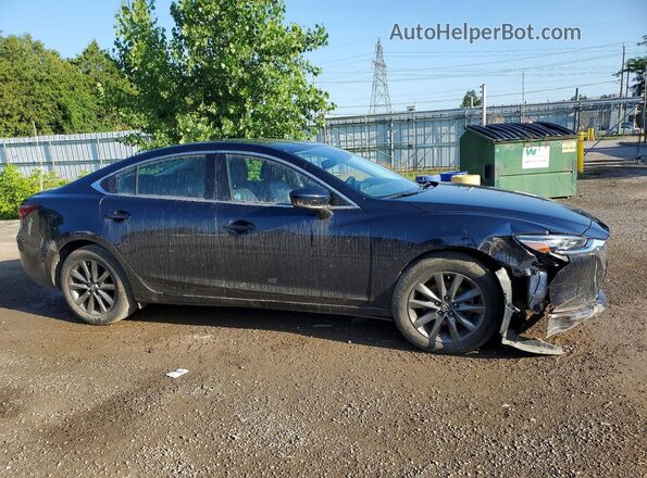 JM1GL1VM3M1609929 2021 MAZDA 6 Blue წინა მარჯვენა