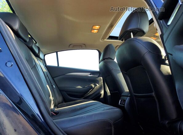 JM1GL1VM3M1609929 2021 MAZDA 6 Blue უკანა სავარძლების ხედი
