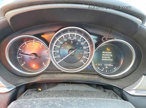 JM1GL1VM3M1609929 2021 MAZDA 6 Blue ხელსაწყოთა პანელის ხედი