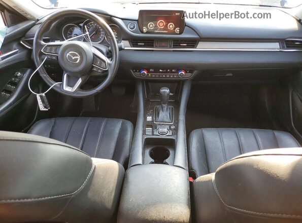 JM1GL1VM3M1609929 2021 MAZDA 6 Blue წინა პანელის ხედი