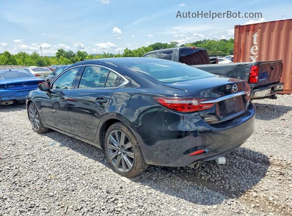 JM1GL1VM4J1308565 2018 MAZDA 6 Черный Задняя левая четверть