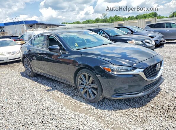 JM1GL1VM4J1308565 2018 MAZDA 6 Черный Передняя правая четверть