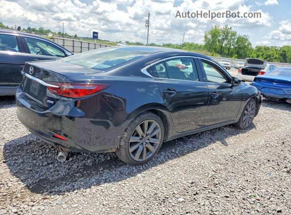JM1GL1VM4J1308565 2018 MAZDA 6 Черный Задняя правая четверть