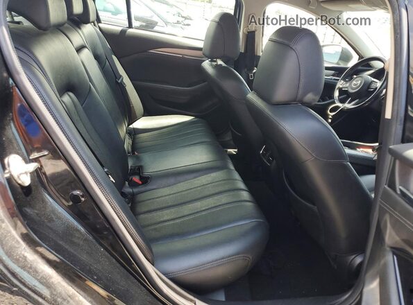 JM1GL1VM4J1308565 2018 MAZDA 6 Черный Вид задних сидений