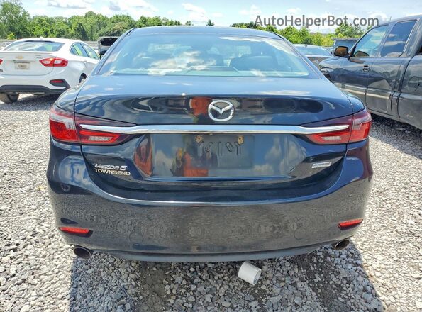 JM1GL1VM4J1308565 2018 MAZDA 6 Черный Вид сзади