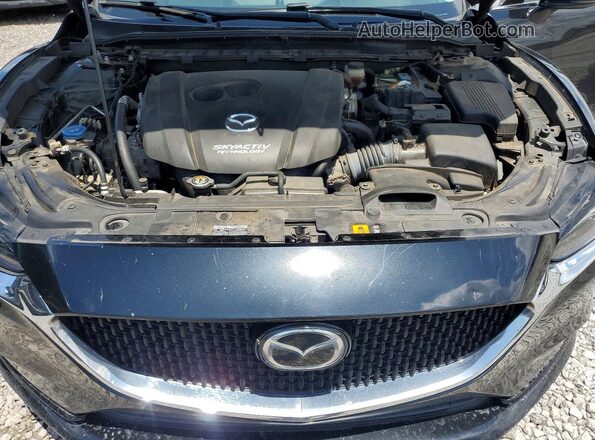 JM1GL1VM4J1308565 2018 MAZDA 6 Черный Вид задней части салона