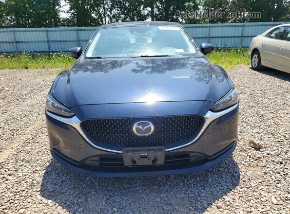 JM1GL1VM4J1313152 2018 MAZDA 6 Blue Դիմացի տեսք