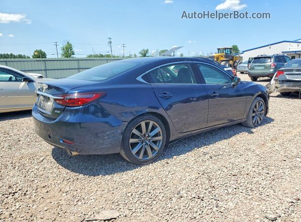 JM1GL1VM4J1313152 2018 MAZDA 6 Blue Հետևի աջ