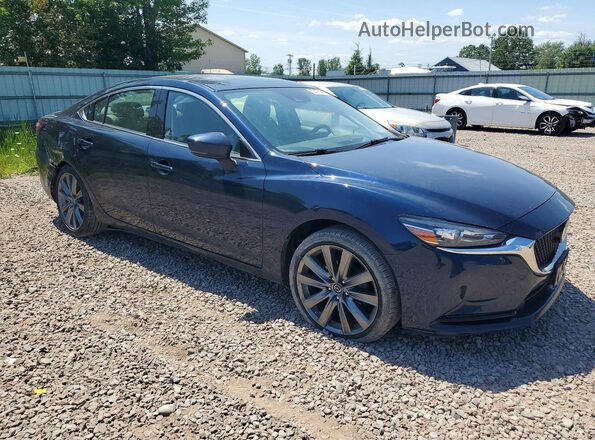 JM1GL1VM4J1313152 2018 MAZDA 6 Blue Առջևի աջ
