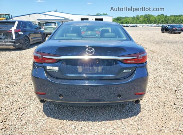 JM1GL1VM4J1313152 2018 MAZDA 6 Blue Հետևի տեսք