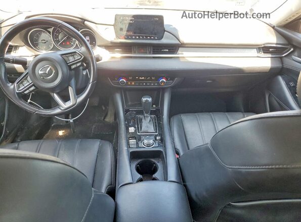 JM1GL1VM4J1313152 2018 MAZDA 6 Blue Առջևի վահանակի տեսք