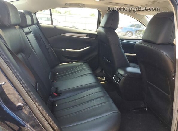 JM1GL1VM4J1313152 2018 MAZDA 6 Blue Հետևի նստատեղերի տեսք