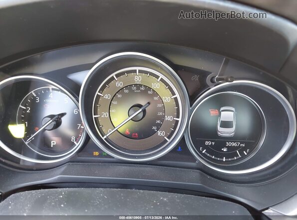 JM1GL1VM4K1506046 2019 MAZDA 6 Black Հետևի նստատեղերի տեսք