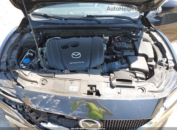JM1GL1VM4K1506046 2019 MAZDA 6 Black Հետևի տեսք
