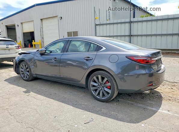 JM1GL1VM4L1514598 2020 MAZDA 6 Charcoal უკანა მარცხენა