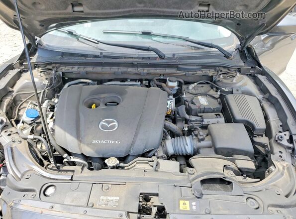 JM1GL1VM4L1514598 2020 MAZDA 6 Charcoal უკანა სალონის ხედი