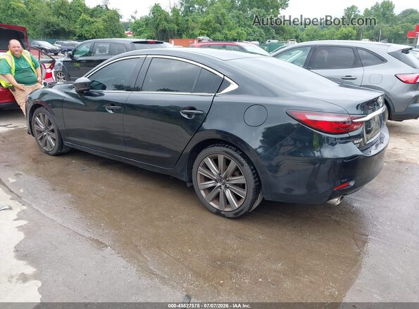 JM1GL1VM5M1602609 2021 MAZDA 6 Black Հետևի ձախ