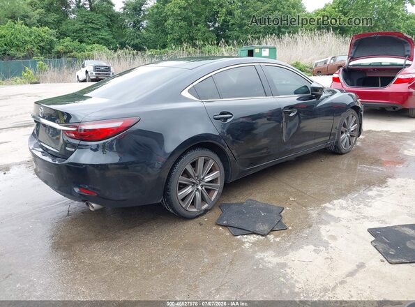 JM1GL1VM5M1602609 2021 MAZDA 6 Black Հետևի աջ