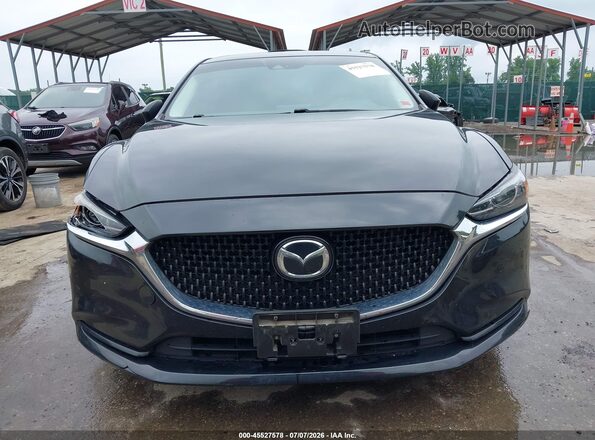 JM1GL1VM5M1602609 2021 MAZDA 6 Black Դիմացի տեսք