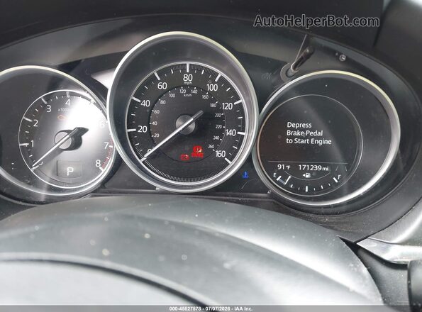 JM1GL1VM5M1602609 2021 MAZDA 6 Black Հետևի նստատեղերի տեսք