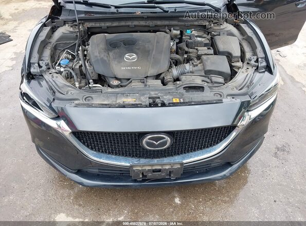 JM1GL1VM5M1602609 2021 MAZDA 6 Black Հետևի տեսք