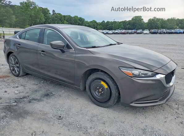 JM1GL1VM6J1307157 2018 MAZDA 6 Gray Przód prawy