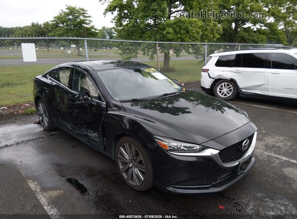 JM1GL1VM6J1310852 2018 MAZDA 6 Black Вид спереду