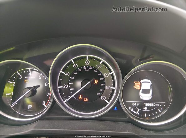 JM1GL1VM6J1310852 2018 MAZDA 6 Black Вид задніх сидінь