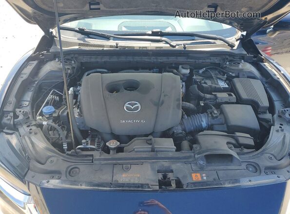 JM1GL1VM6M1608841 2021 MAZDA 6 Blue Սալոնի հետևի տեսք