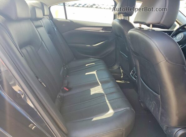 JM1GL1VM6M1608841 2021 MAZDA 6 Blue Հետևի նստատեղերի տեսք