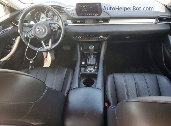 JM1GL1VM6M1608841 2021 MAZDA 6 Blue Առջևի վահանակի տեսք