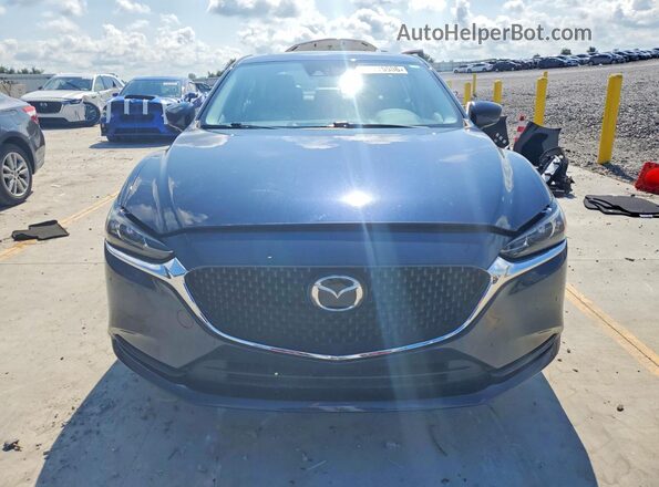 JM1GL1VM6M1608841 2021 MAZDA 6 Blue Դիմացի տեսք