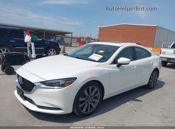 JM1GL1VM7J1304929 2018 MAZDA 6 White Przód lewy