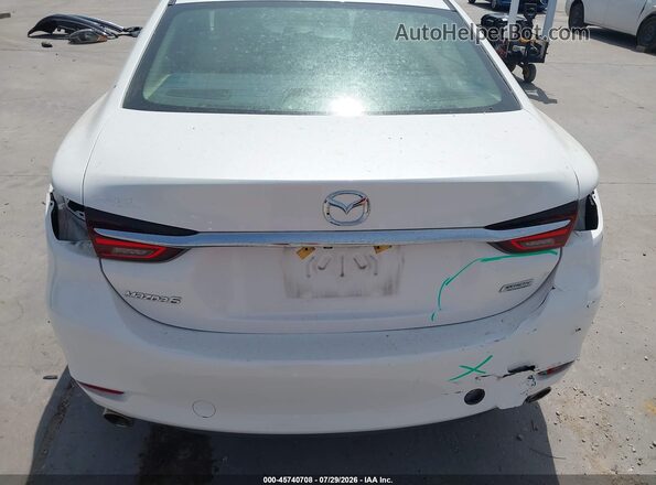 JM1GL1VM7J1304929 2018 MAZDA 6 White Widok z przodu