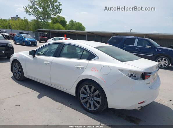 JM1GL1VM7J1304929 2018 MAZDA 6 White Tył lewy