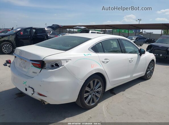 JM1GL1VM7J1304929 2018 MAZDA 6 White Tył prawy