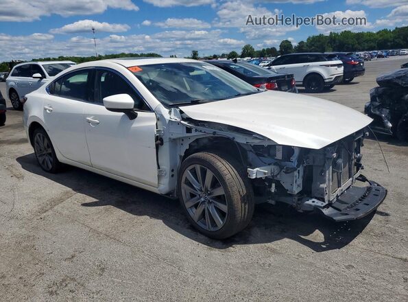 JM1GL1VM7J1313243 2018 MAZDA 6 White Delantero derecho
