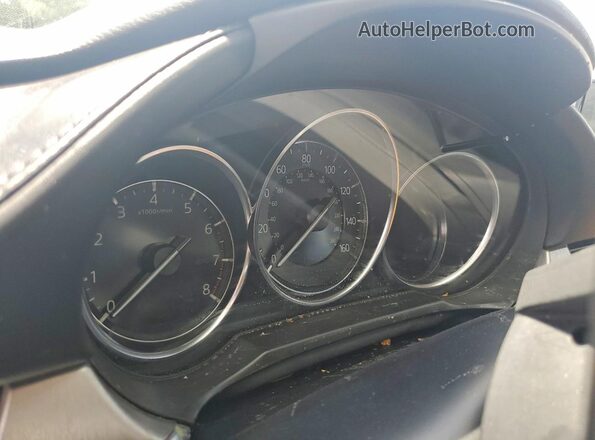 JM1GL1VM7J1313243 2018 MAZDA 6 White Vista del cuadro de instrumentos