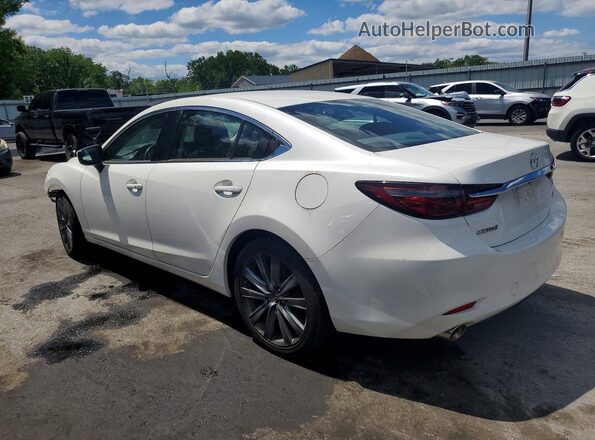 JM1GL1VM7J1313243 2018 MAZDA 6 White Trasero izquierdo