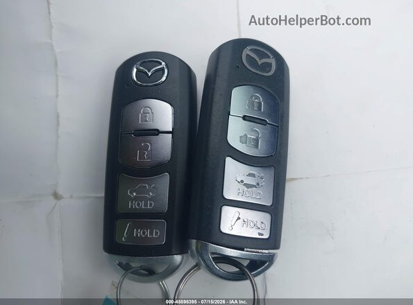 JM1GL1VM7J1320998 2018 MAZDA 6 Red Вид панелі приладів