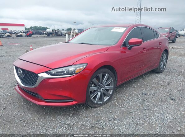 JM1GL1VM7J1320998 2018 MAZDA 6 Red Передня ліва чверть