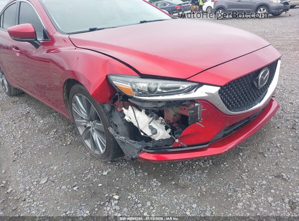 JM1GL1VM7J1320998 2018 MAZDA 6 Red Вид спереду