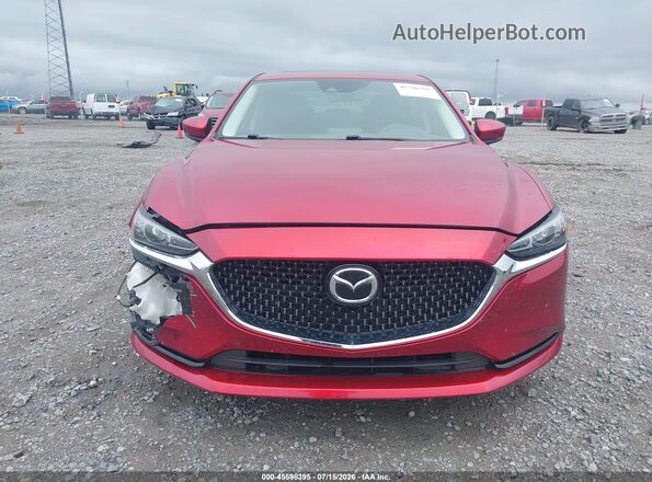 JM1GL1VM7J1320998 2018 MAZDA 6 Red Вид щитка приладів