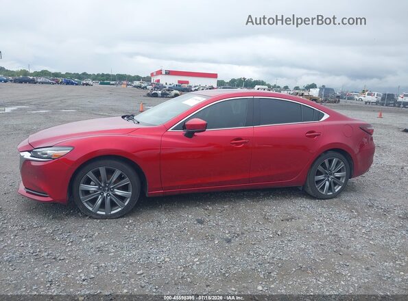 JM1GL1VM7J1320998 2018 MAZDA 6 Red Панорамний вид салону 360°