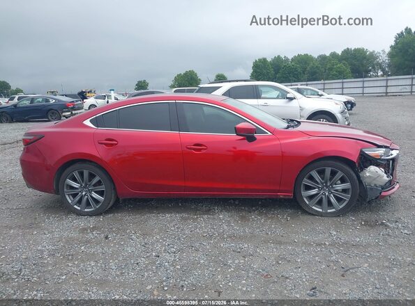 JM1GL1VM7J1320998 2018 MAZDA 6 Red Вид задньої частини салону