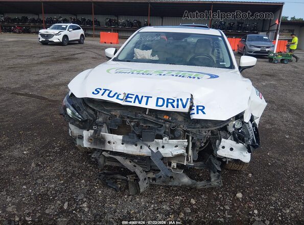 JM1GL1VM7K1510432 2019 MAZDA 6 White Դիմացի տեսք