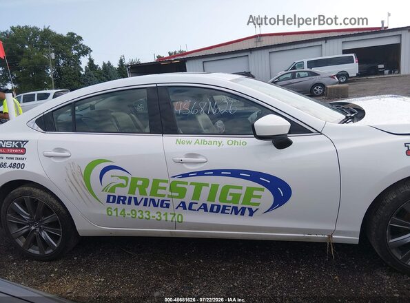 JM1GL1VM7K1510432 2019 MAZDA 6 White Սալոնի հետևի տեսք