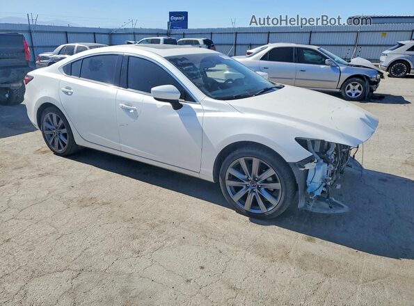 JM1GL1VM7M1604863 2021 MAZDA 6 Белый Передняя правая четверть