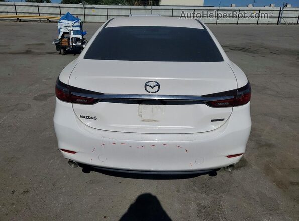 JM1GL1VM7M1604863 2021 MAZDA 6 Белый Вид сзади